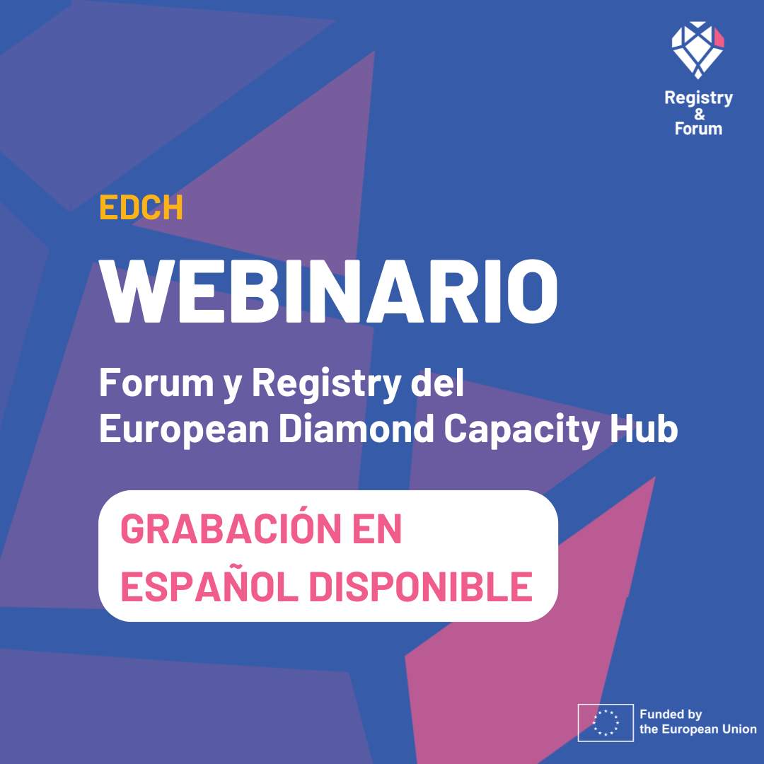 Forum y Registry del European Diamond Capacity Hub