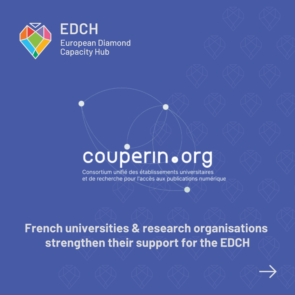 French universities and research organisations strengthen their support for the European Diamond Capacity Hub