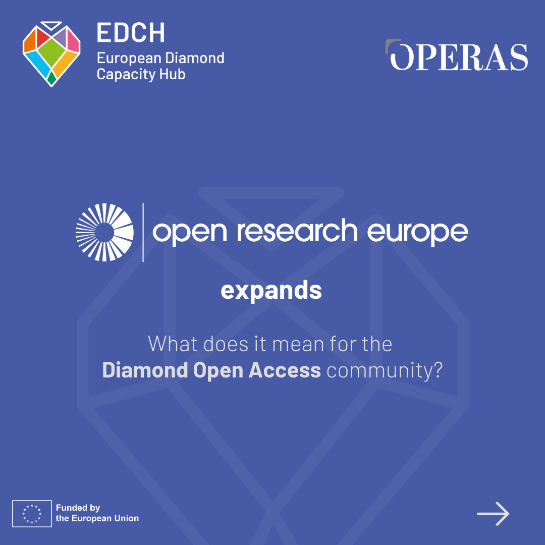 Open Research Europe expands: what does it mean for the Diamond Open Access community?