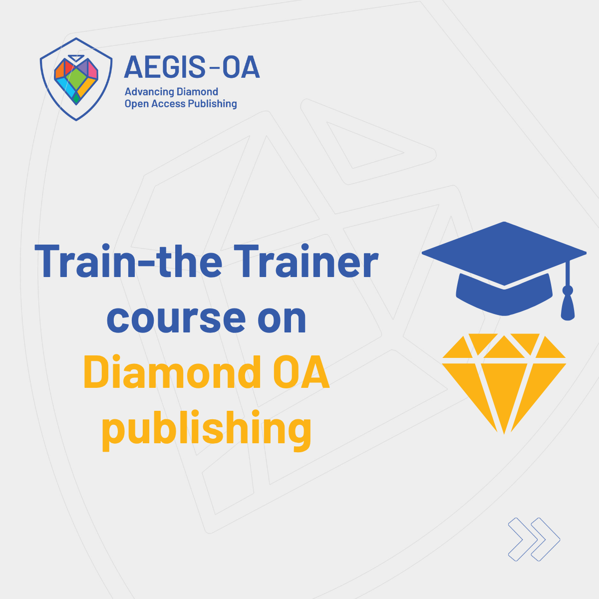 EDCH Train-the Trainer course on Diamond OA publishing