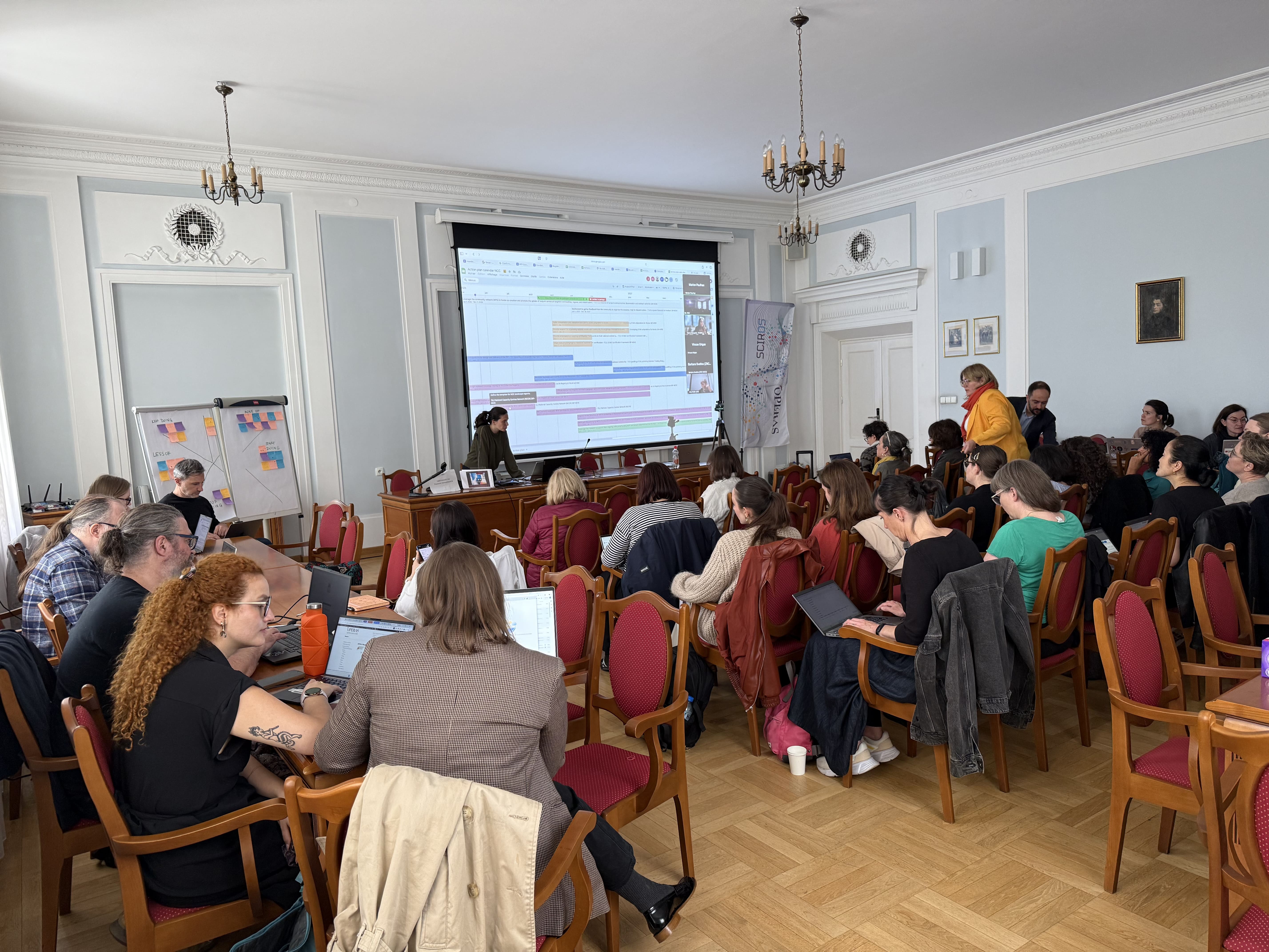 Photo of the NCCs meeting in Warsaw.